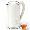 Electric Kettle Temperature Control, 1.7L Large Electric Tea Kettle, 4H Keep Warm Hot Water Boiler with 6 Presets, LED Screen Electric Kettles for Boiling Water, Boil-Dry Protection, BPA Free