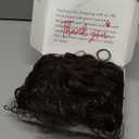 morvally Long Curly Dark Brown Synthetic Hair Wig for Cosplay Costume Halloween Party Wigs for Men