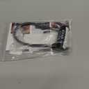 Combination Lock Cable Lock with 4 Digits Cabinet Lock with 3.5" Cable Length Twist 3.5" Length Durable Cable Ideal for lockers, Gym, Toolbox, Case Small Size Short Cable (3.5")