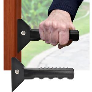 IGuerburn Doorway Flip Assist Handle, Door Assistant Support Grip Handle, Doorway Stair Assist Grab Bar for Elderly or People Who with Balance Issues - Supports Up to 300 Pounds (2 Pack)