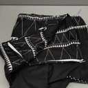 Zippered Futon Cover for Japanese Futon Floor Mattress, Super Soft and Machine Washable Twin Full Queen (Black Triangle)