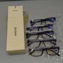 Gaoye Professional Reading Glasses for All Day - Computer Readers with Blue Light Protection - Value Pack