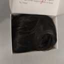 morvally Short Black Bob Wig with Bangs for Women Heat Resistant Straight Bob Synthetic Hair Wigs for Cosplay Halloween Costume Party Daily Wear (14", 2# Black)