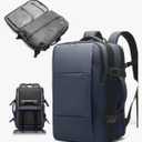 BANGE Backpack with Anti-Theft Vacuum Compression Travel Backpack,Expandable Backpacks with Pump for Airplanes