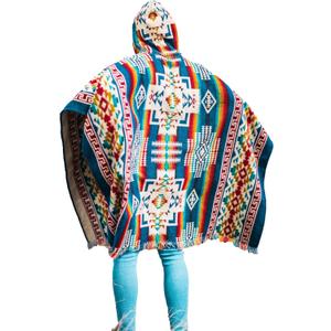 Poncho Men - Alpaca Wool Poncho Men - Clint Eastwood PONCHO - Alpaca Fur Ponchos - Mexican Ponchos for Men