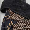 INDEEMAX Ankle Brace for Sprained Ankle Compression Sleeve, 2 Pack Copper Infused Ankle Support Brace for Women & Men, Plantar Fasciitis Relief Achilles Tendonitis, Sports Running, Copper Black, L