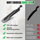 RBRL Bike Fender Adjustable Bicycle Mudguard, Quick Release Universal 24-29 inch Bicycle Fenders, Bike fenders for Ebike/Mountain Bike, Against Splashing Water and Dirt
