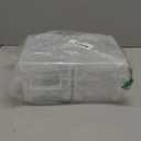 Advantus 40305 Super Stacker Storage Boxes, Hold 500 4 x 6 Cards, Plastic, Clear, Pack of 2