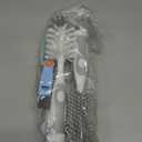 Ariseno 5-in-1 Baby Bottle Cleaner Set, Including Nylon & Silicone Bottle Brush, Cap, Straw & Nipple Brushes, BPA-Free (Grey)