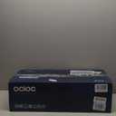 ocioc 52 inch Ceiling Fans with Lights, Large Air Volume Ceiling Fans with Reversible Quiet DC Motor and RemoteBlack