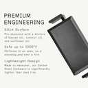 Made In Cookware | Carbon Steel Griddle - (Like Cast Iron, but Better) | Professional Cookware | Crafted in Sweden | Induction Compatible, Size: Griddle