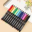 Mr. Pen- Retractable Gel Pens, 12 Pack, 0.7mm Fine Point, Colorful Ink, Fast-Dry & Smooth Writing Pens for Note-Taking, Journaling, Office, School & Everyday Use