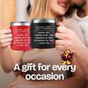 Gifts for Husband from Wife for Fathers Day - In Case I Don't Say It Enough Cup 14oz Black Couples Mug Romantic Gift for Him - Coffee Cup for Dad Celebration Gift for Men Husband Birthday Present