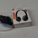 GPX IAH57B Wired Headphones Padded 3-d Accs Swivel Earcups/adjustable Headband