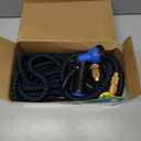 Flexi Hose Expandable Garden Hose with 8 Function Nozzle, 75FT - Lightweight Retractable Garden Hose, Water Hose - No-Kink Flexibility, 3/4 Inch Solid Brass Fittings and Double Latex Core
