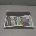 Bar Mat, Bar Accessories, Multifunctional Folding Cocktail Mat with Cutting Board, 18" X 12"(Black) Drying Mats,Bar Mat for Countertop,Bar Decorations for Home, Outdoor Bar Accessories,Travel