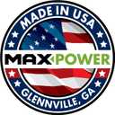 Maxpower 561812B Set of 3, 3-N-1 Blades for 48" Cut John Deere, Replaces AM137757, AM141035, GX21784, GY20852, Black