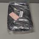 NISHEL Large Double Layer Travel Makeup Bag Women, Cosmetic Case, Organizer for Travel-Size Accessories Bottles, Brushes, Conditioner, and Skin Care Products, Black