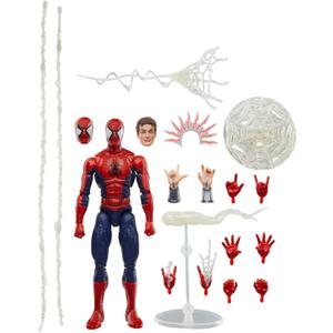 Marvel Legends Maximum Series Spider-Man, Deluxe Spider-Man Comics Collectible 6-Inch Action Figure; Amazing Articulation; Spectacular Accessories