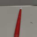 Red Real Wax LED Flameless Taper Candles with Remote and Timer, 9.65 Inch Flameless Candlesticks, Dripless Battery Operated Candles with 3D Flickering Flame - Set of 6