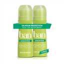 Ban Invisible Roll-on Antiperspirant Deodorant for Women and Men, 24-hour Underarm Odor & Sweat Protection, Unscented, 3.5 Oz, Pack of 2