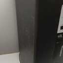 simplehuman 40 Liter / 10.6 Gallon Slim Kitchen Step Trash Can With Secure Slide Lock, Black Plastic