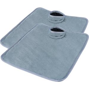 Car Seat Protector for Potty Training, 2 Pack Waterproof CarSeat Liner Toilet Training for Baby Infant Toddler, Dry Seat Piddle Pads Cover for Strollers (Gray)