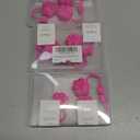 3Pcs Cute Straw Toppers for Stanley Cups - Cat Paw Straw Cover Cap for Stanley Cup Accessories, Reusable Rose Red Silicone Covers Compatible with 30&40 Oz Tumbler 3 PACK