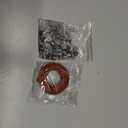 50PCS 10x6mm Round Lead Seals Security Meter Seals with Copper Wires (100m)