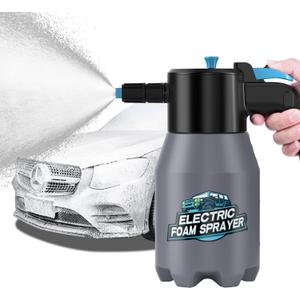 aokway Electric Foam Sprayer Car Wash, Pump Sprayer Battery Powered Rechargeable for Garden, Car Foam Sprayer for Cleaning Detailing Handheld Spray Foam Gun