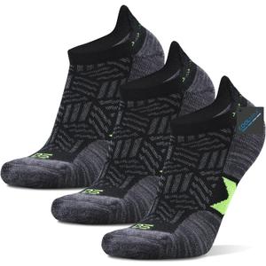 Busy Socks 3 Pack Mens Low Cut Cotton Moisture Wicking Lightweight Breathable Comfy Running Jogging Ankle Sport Coolmax Socks for Women Sweaty Feet, Large, Black