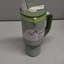 Ello Oasis 18oz Stainless Steel Kids Tumbler with Handle & Retracting Straw, 100% Leakproof, Double-Wall Vacuum Insulated, Kids Water Bottle for School, BPA Free, Dishwasher Safe, Avocado