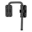 Mabor Sliding Door Lock, Zinc Alloy Rotary Latch for Patio & Screen Doors, Safety Lock for Gates & Windows (Black)