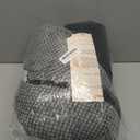 INVENHO Medium Dog Beds for Medium Dogs Washable, Rectangle Dog Bed Medium Size Dog, Orthopedic Dog Bed, Warming Soft Calming Sleeping Puppy Bed Durable Pet Bed with Anti-Slip Bottom M(30"x24"x9") (Grey)