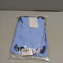 Women's Summer Tank Tops Cute Peplum Crewneck/Spaghetti Straps Cami Vacation Shirt (S)