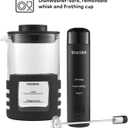 Keurig SimpleCafe Frother, Rechargeable Handheld Milk Frother for Lattes, Cappuccinos & Iced Coffee, USB Cord Included, Microwave-Safe Frothing Cup, Hot & Cold Foam Maker