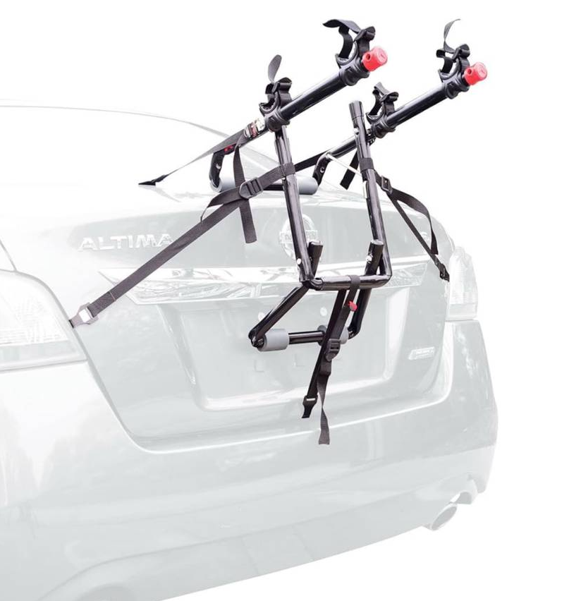 Allen Sports Deluxe 2-Bike Trunk Mount Rack, Model ZN102, Black