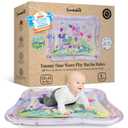 Premium Water Play Mat XXL  Award-Winning Inflatable Tummy Time Water Mat  Sensory & Motor Development Designed by Professional Educators  Certified 100% Baby-Safe Materials - Pink