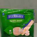 OptiFit Extra Adult Briefs, Incontinence Diapers with Tabs, Moderate Absorbency, Small, 20 to 32", 20 Count