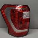 Halogen Tail Lights Assembly Compatible with 2018 2019 2020 2021 Ford Expedition XL XLT Tail Light Rear Brake Lamp With Wire Harness and Bulbs JL1Z13405G JL1Z-13405-GCP Left Driver Side