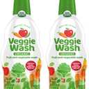 Veggie Wash Organic Fruit and Vegetable Wash Refill, Certified Organic, Ideal for Cleaning Produce, 32 Fluid Ounce, Pack of 2