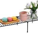 Freezer Shelf Rack - Expandable Freezer Shelves Shelf with Anti-Slip Feet, Adjustable Wire Racks for Cabinets, Top Freezer, Kitchen Pantry, Counter, Spice & Dish Cupboard Storage