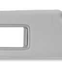 Nakuuly Left Driver Side Sun Visor Gray Compatible with Toyota Corolla 2007 2008 2009 2010 2011 2012 2013 Sunvisor with Mirror Replaces # 74320-02711-E0