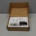 Leydebong Keyless Entry Fingerprint Door Knob, Smart Biometric Door Lock with Keypad Passcode Door Knob with Auto-Lock for Front Door, Bedroom, Gate & Office, Finish in Satin Brass