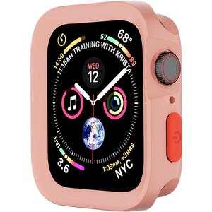 for Apple Watch 11 46mm Bumper, Slim TPU Shockproof Cover, Pink | Apple Watch Series 11/10 46mm, Shockproof Drop Proof Bumper Cover for Daily Workout, Full Edge Protection for Gift-Ready