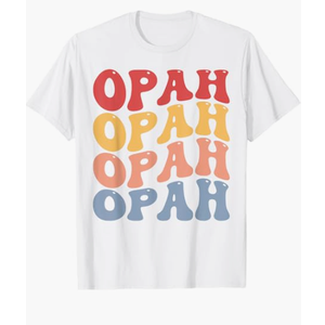 Opah Groovy Retro Fish T-Shirt, Size M