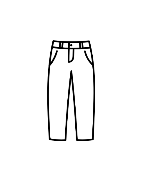 FASHION Men's Insulated Trousers – Size L – Black
