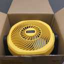 Battery Powered Fan Compatible with Dewalt 20V Max Battery, 750 CFM Cordless Jobsite Fan with AC Adapter, Brushless Motor Portable Shop Fan for Camping, Garage, Workshop, Outdoor (Tool Only), Large