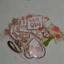 xo, Fetti Bridal Shower, Wedding Photo Booth Props - 20 Pieces, pre-Assembled - Rose Gold Bachelorette Party Decorations, Bride to Be, Miss to Mrs