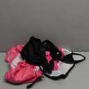 3 Pack Avont Washable Female Dog Diaper with Suspender, Reusable Girl Doggie Diapers for Small Medium Large Doggy in Heat Cycle Period Incontinence -XL (Black/Pink/Purple)